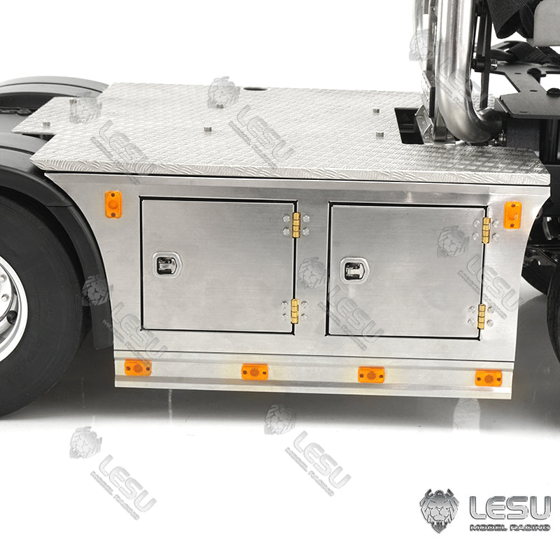 LESU 1/14 Truck Model Toy Volvo 6X6 Tractor Model Chassis Tamiya CAB Direct Installation