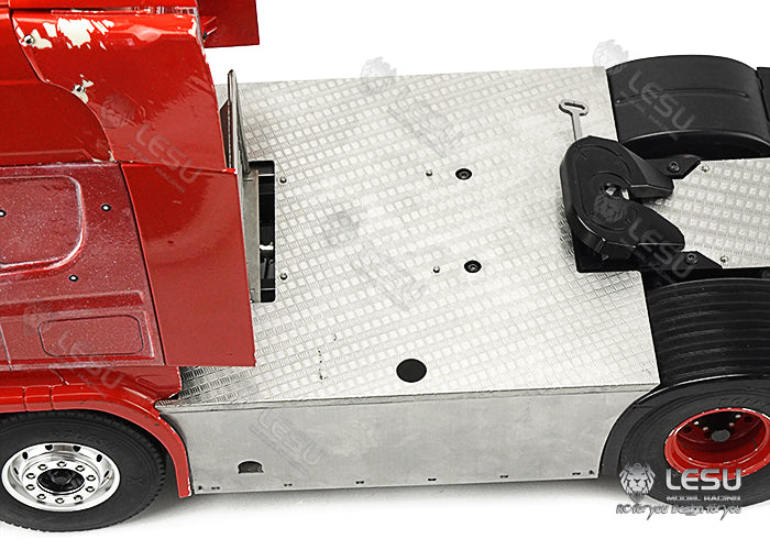 LESU RC tractor truck model toy metal pedal side skirt tool box set G-6247 for Tamiya 1/14 R470 R620 upgrade modification parts