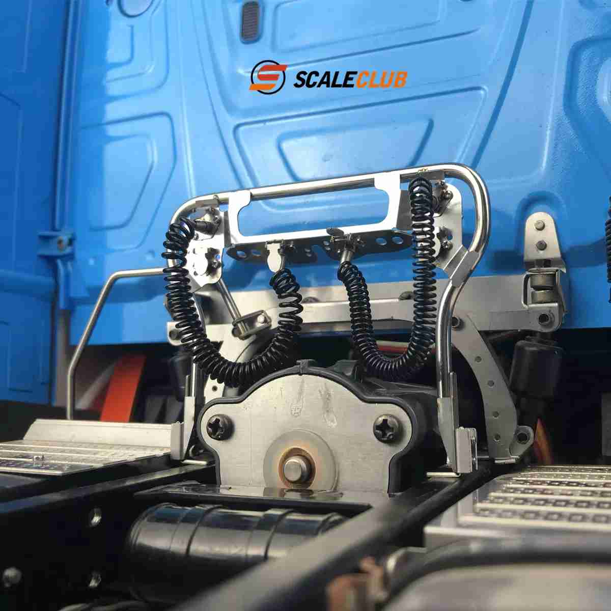 scaleclub 1/14 new Tamiya tractor truck upgrade metal tube rack cable rack wire rack