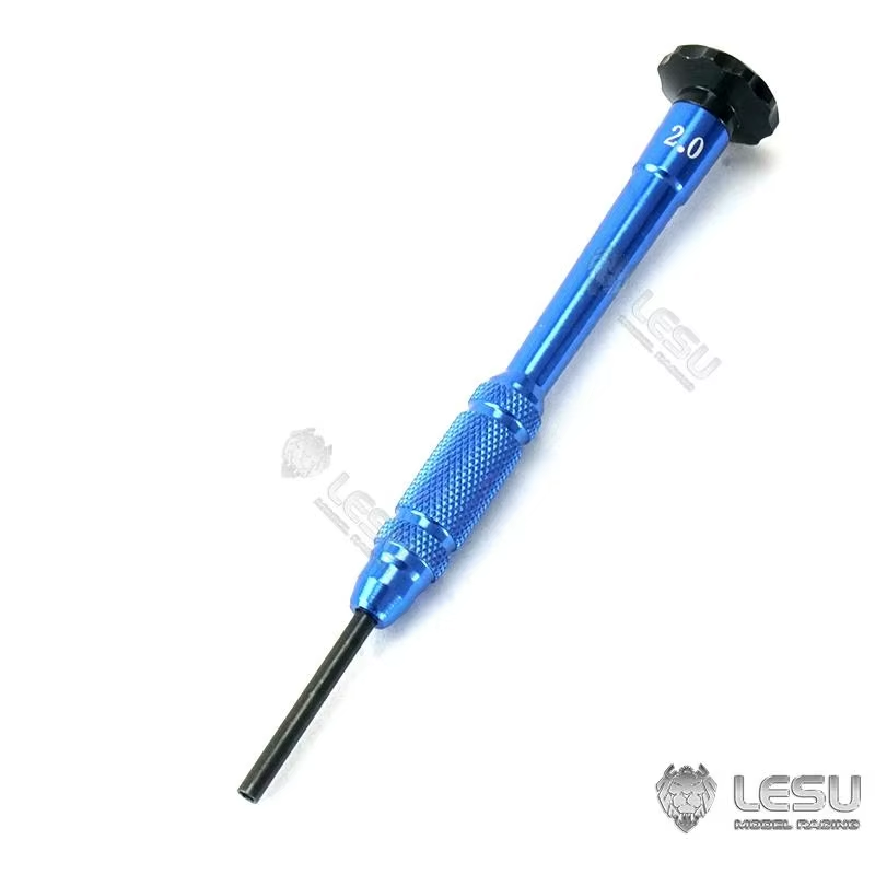 1.5mm 2.0mm 2.5mm hexagonal screwdriver handle detachable Tamiya tractor model tool LESU