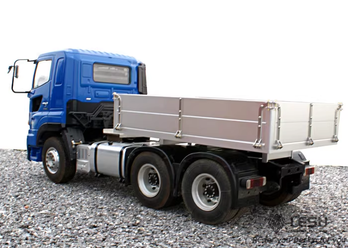 LESU1/14 Tamiya heavy tractor 8*8 remote control car model modified 280MM cargo box LS-20160303