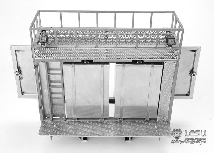 LESU 1/14 Tamiya heavy tractor truck model toy DIY modified model simulation equipment rack G-6181
