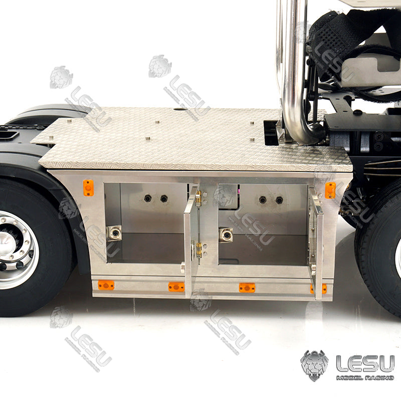 LESU 1/14 Truck Model Toy Volvo 6X6 Tractor Model Chassis Tamiya CAB Direct Installation