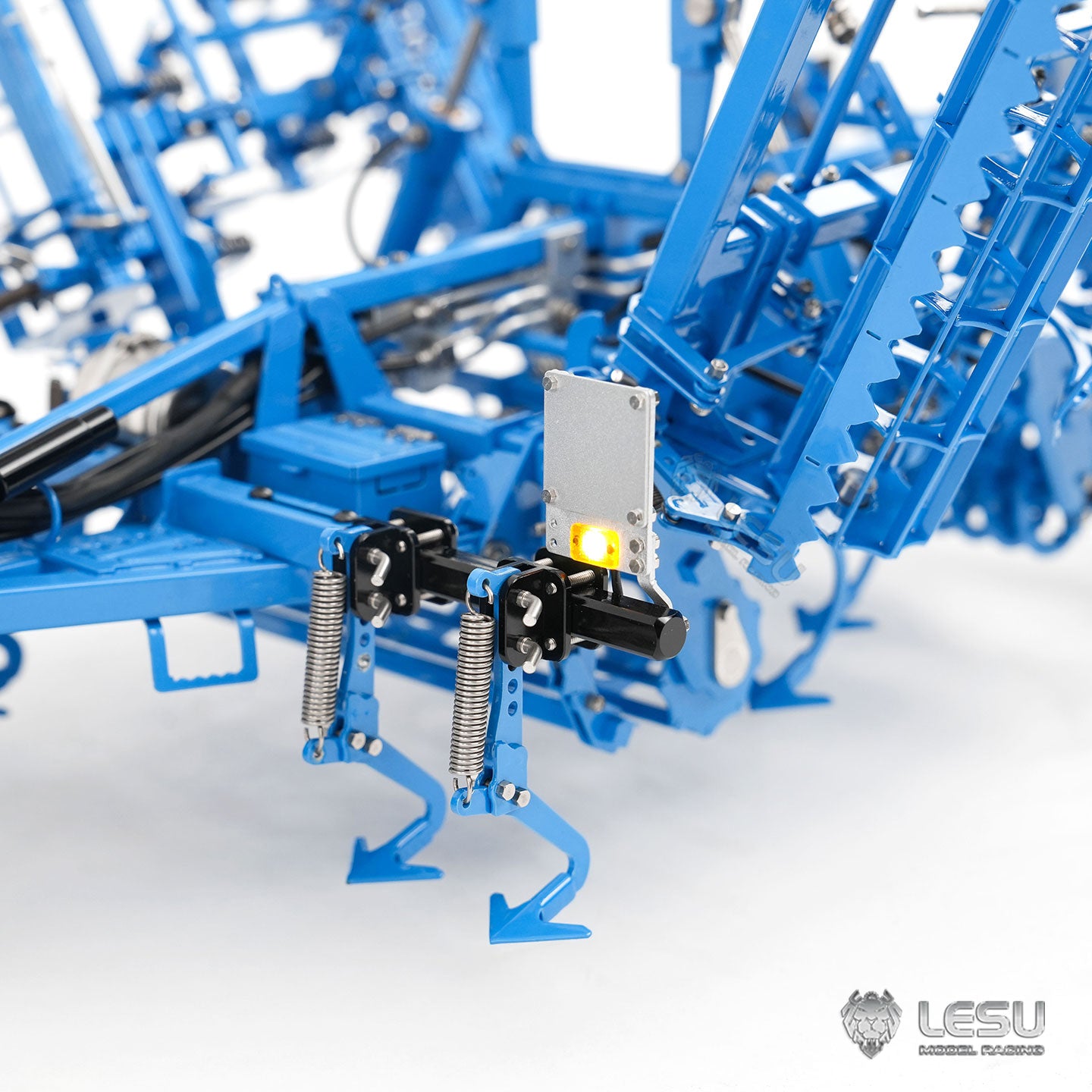 LESU 1/14 AOUE-1050 Tractor Attachment Kompaktomat K500 Seedbed Pre-sowing Soil Preparation Machine, Plow, and Seeder AT-C0061