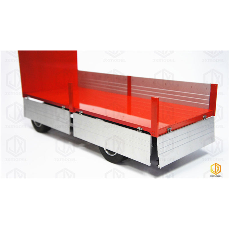 JX Model 1/14 Metal Full Trailer Kit for Tamiya F2000 1/14 RC Truck Model Toy or DIY RC Truck Parts