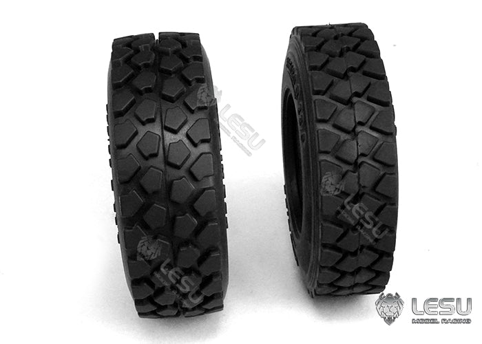 1/14 truck Tamiya tractor gravel tire skin mud dump truck 85MM diameter tire LESU model