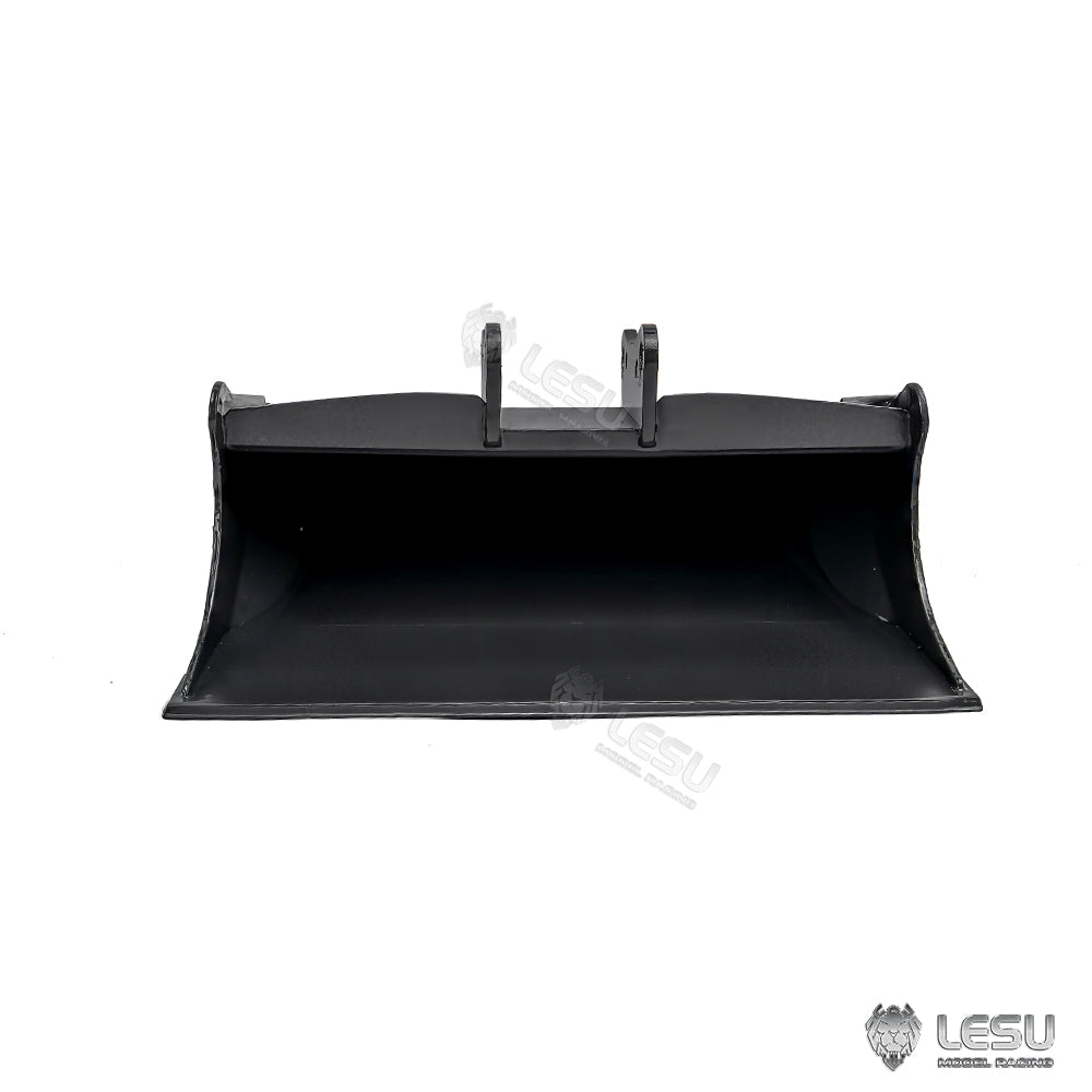LESU 1/14 Hydraulic Excavator Wide Bucket Toothless Bucket AT-C0069 Sheet Metal Process Simulation Model Accessories