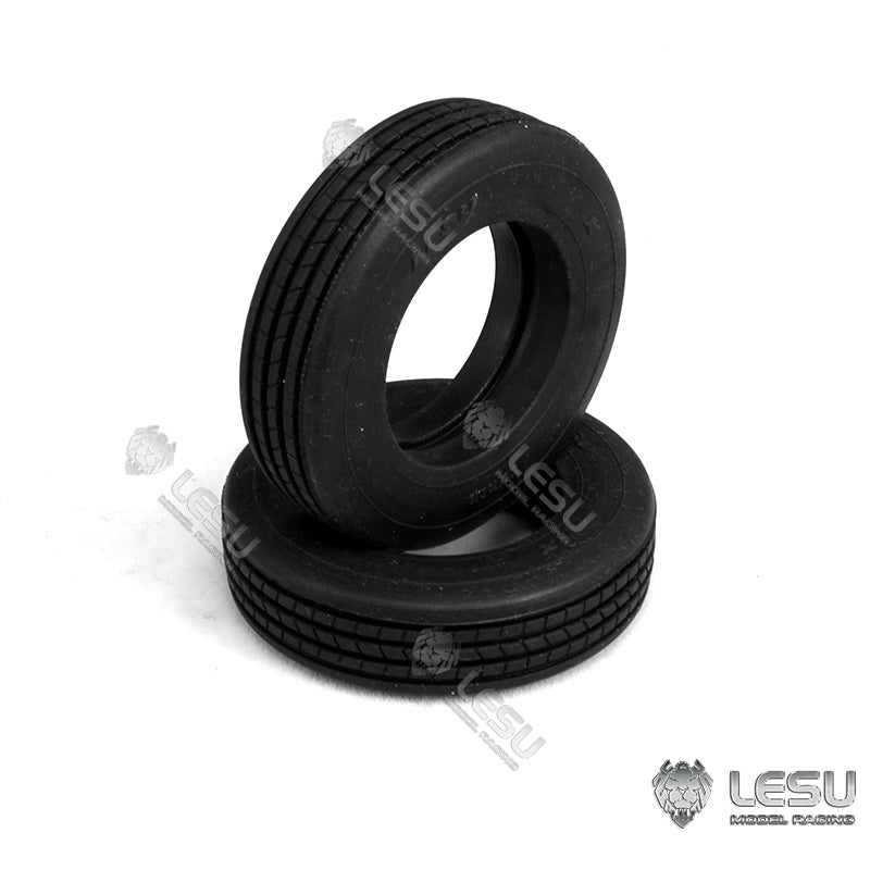 1/14 Truck Small Tire S-1279 Diameter 58MM High Quality Rubber Tire Suitable for Semi-trailer LESU