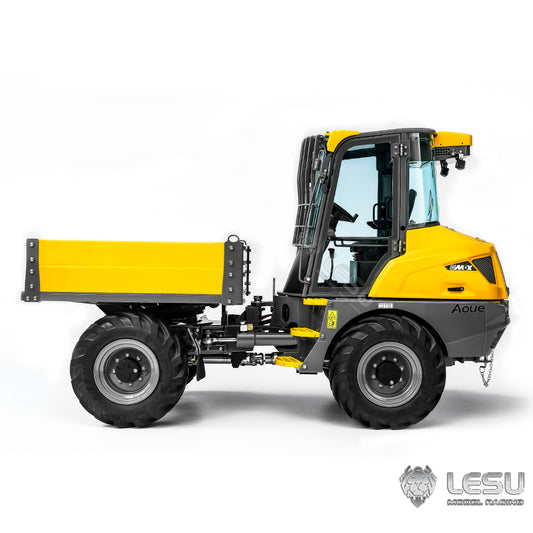 1/14 6MDX-B 4X4 articulated square bucket dump truck remote control model engineering dump truck LESU