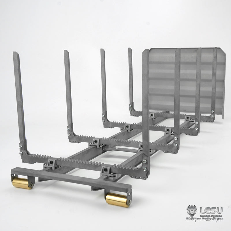 LESU 1/14 Tamiya Truck Roll-off Fully Unloading Hydraulic Full Metal Loading Tree Bucket LS-20160901-I