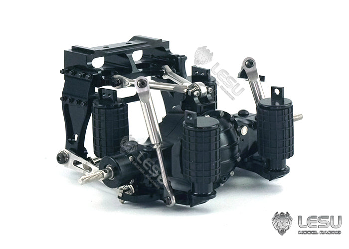 1/14 simulation truck model Tamiya modified accessories X-8023-B independent bridge shock absorber airbag suspension LESU