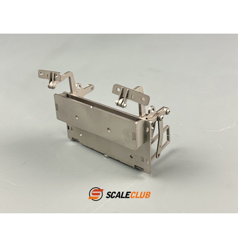 Scaleclub 1/14 scale model with metal MAN TGS body, including swivel bracket, hinge, and headband