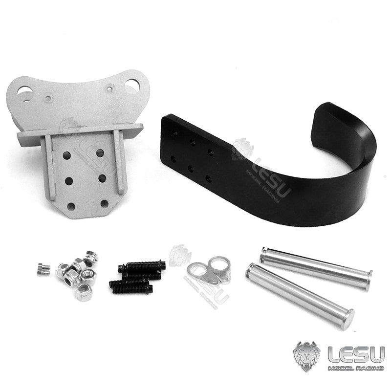 LESU 1/14 simulation hydraulic excavator PC360, wheel excavator, small short tail modified quick-detachable metal tool digging tree bucket attachment