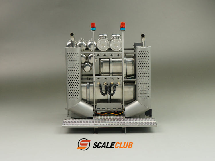 scaleclub 1/14 MAN F2000 MAN heavy tractor trailer metal equipment rack