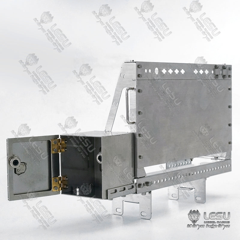 1/14 Truck TGX Simulation Toolbox Line Baffle Pedal Decoration Assembly Tamiya Tractor DIY Modification