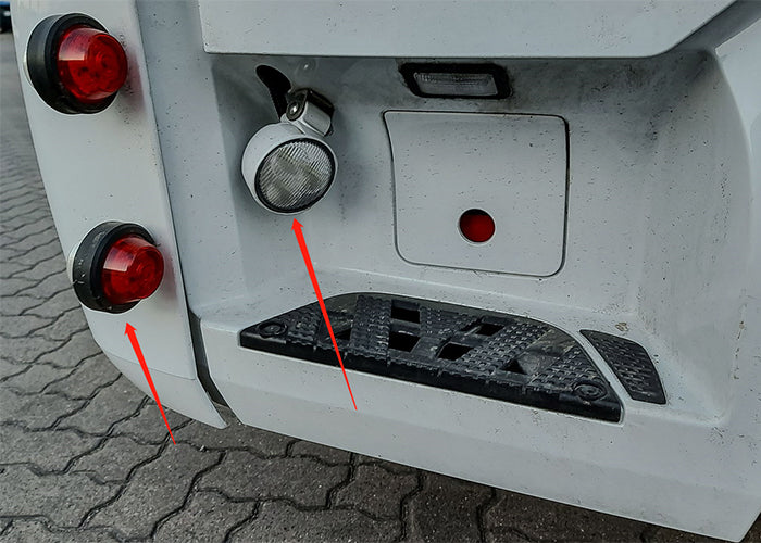 For 1/14 RC Truck Engineering Machinery Vehicle Model LED Width Lights Clearance Lights Warning Light Parts LESU S-1295