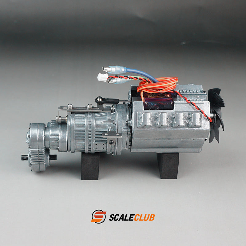 scaleclub Tamiya 1/14 trailer truck dump truck three-speed metal gearbox