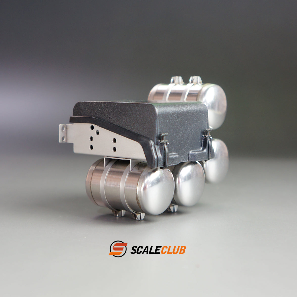 Scaleclub Tamiya 1/14 truck tractor Scania upgraded metal battery box gas tank four gas tanks