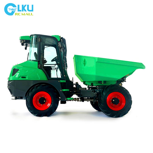 1/14 6MDX 4X4 articulated dump truck remote control model toy AOUE engineering dump truck Tamiya LESU