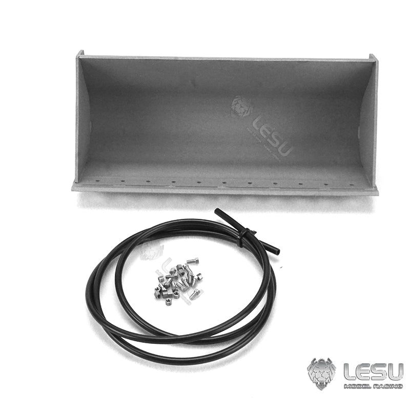 LESU 1/14 Engineering Hydraulic Model Bobcat Loader Upgrade Equipment Bucket