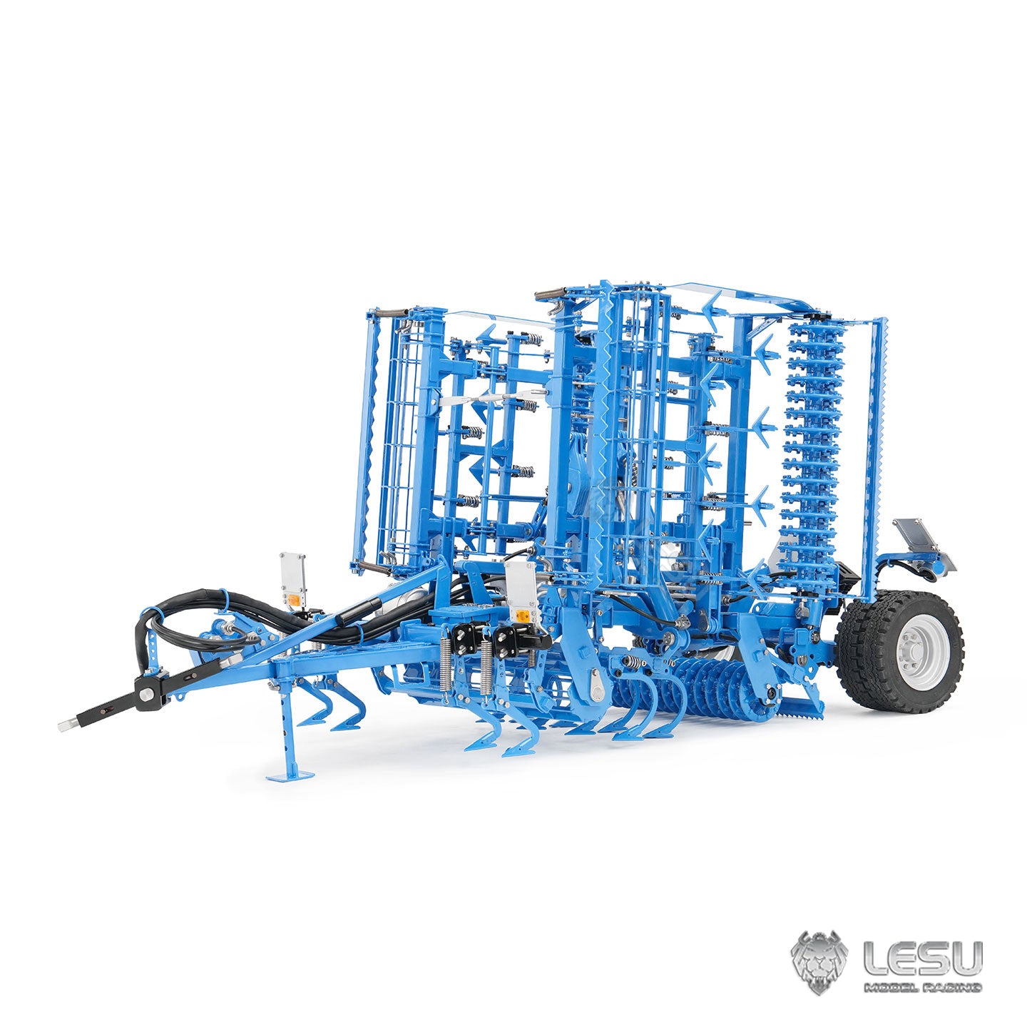 LESU 1/14 AOUE-1050 Tractor Attachment Kompaktomat K500 Seedbed Pre-sowing Soil Preparation Machine, Plow, and Seeder AT-C0061