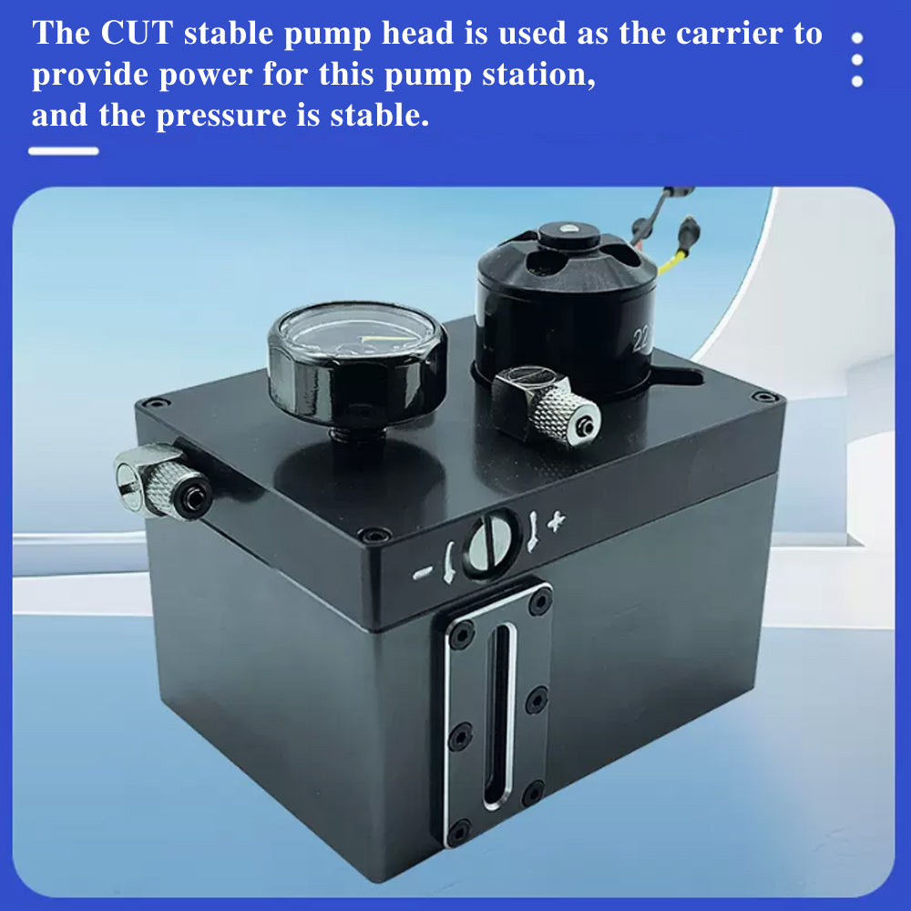 CUT-8060YTB Model Hydraulic Integrated Pump Tank with Pressure Regulator