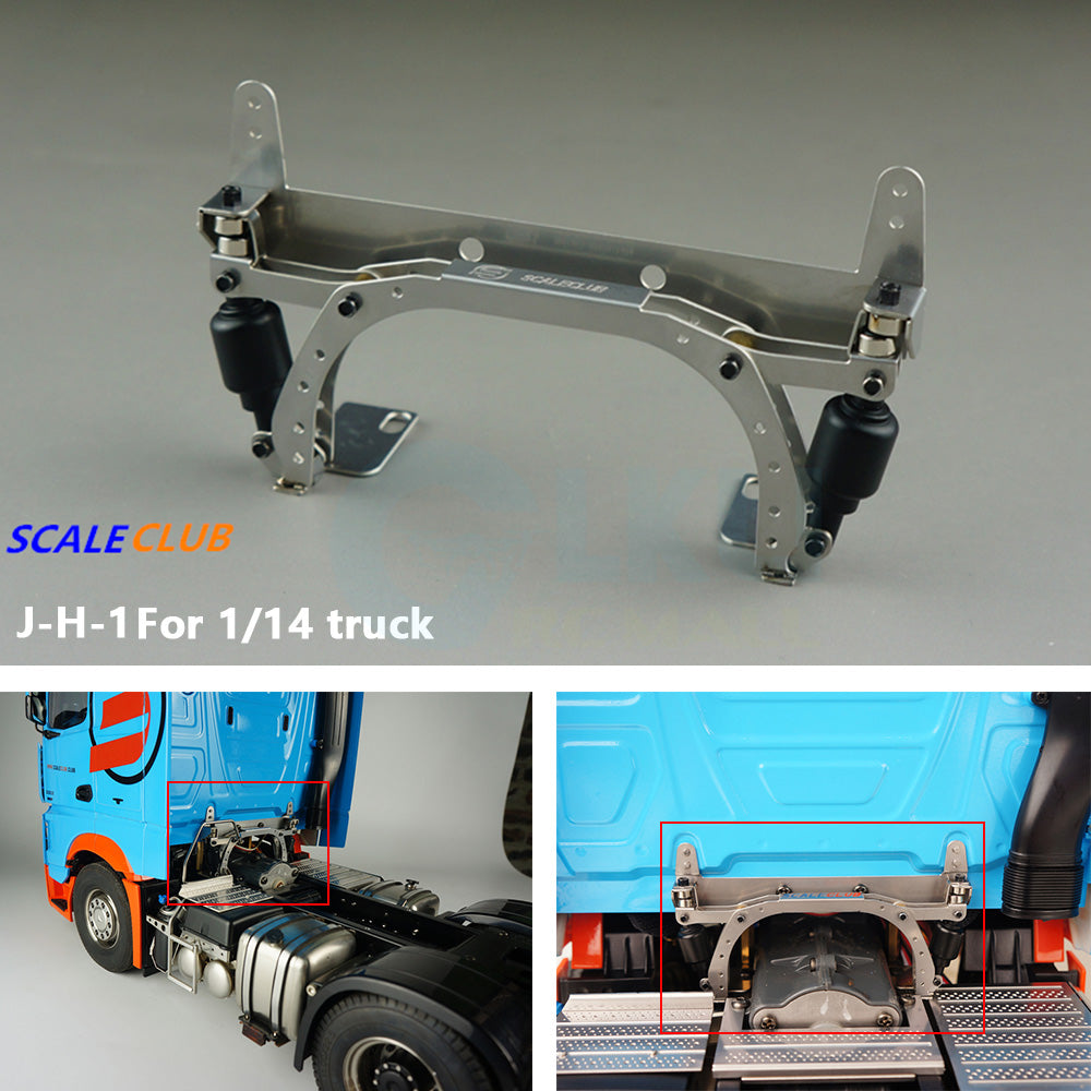 1/14 Truck Shell Cab Metal Upgrade Fixings For Tamiya Trailer Truck Dump Truck Simulation Shell Buckle Head Buckle SCALECLUB
