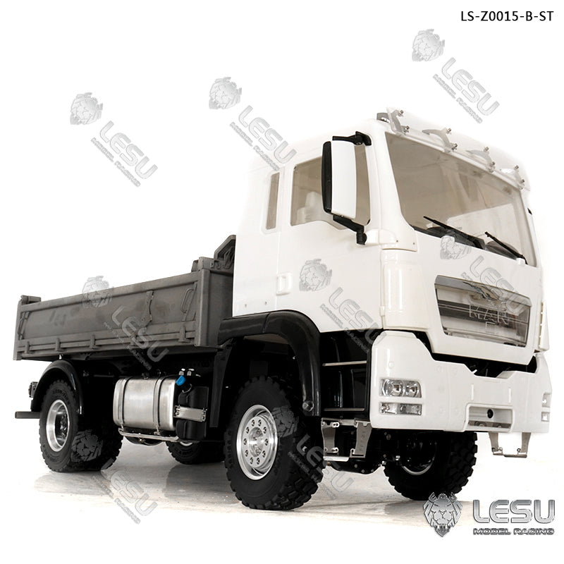 LESU 1/14 Tamiya Truck Model Toy Full Drive 4X4 High Torque Dump Toy