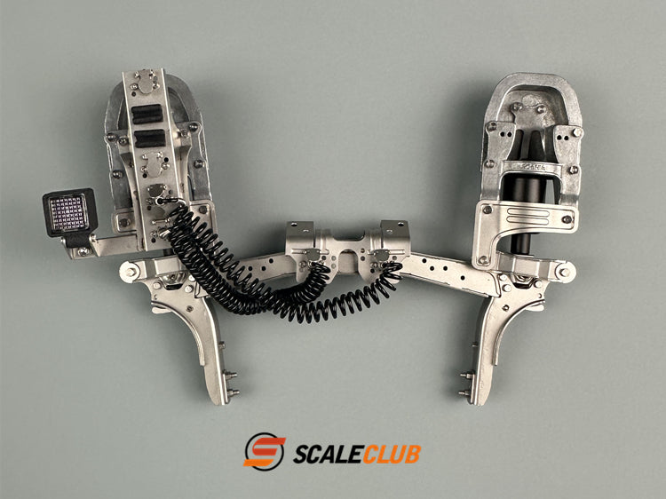scaleclub 1/14 Tamiya Scania 770S upgraded simulation front buckle mechanical suspension