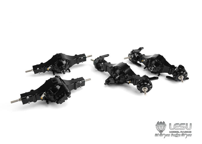 1/14 truck Tamiya tractor axle Q911 series differential lock mud axle model LESU