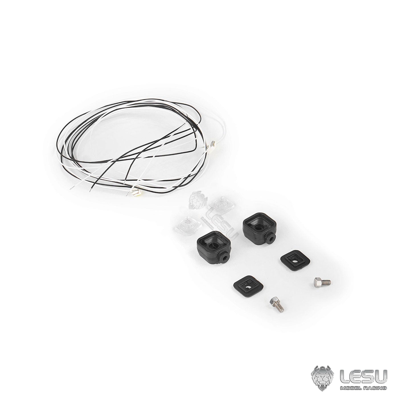 LESU 1/14 Engineering Truck Simulation Spotlight Headlight LED Light S-1323 DIY Modified Accessories Model
