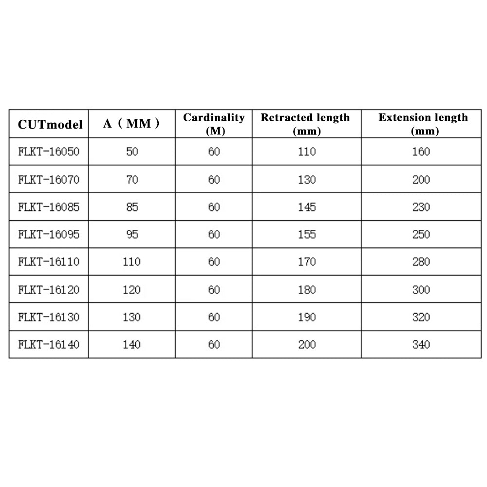 CUT-FLYG Excavator Micro Hydraulic Flange Cylinder High Strength High Simulation