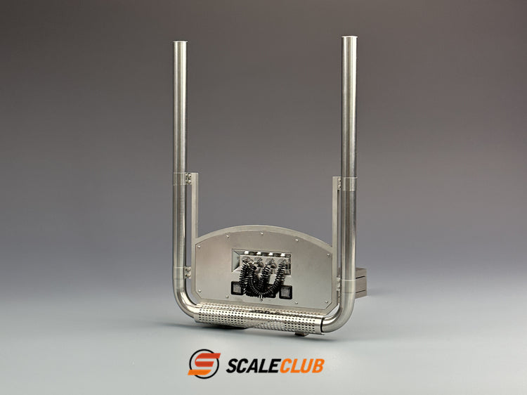 scaleclub 1/14 Scania tractor truck European style exhaust straight exhaust type B