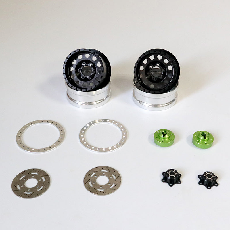 JDMODEL static point JDM-150-J&K, Raptor RC simulation climbing four-wheel drive pickup 1.9 inch model tires & wheels