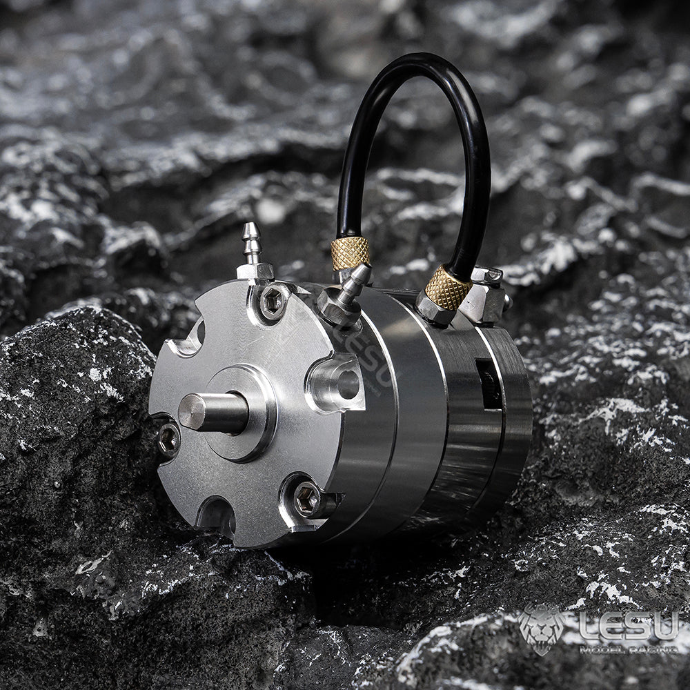 LESU 1/14 construction machinery model excavator all-metal hydraulic turntable oil slip ring