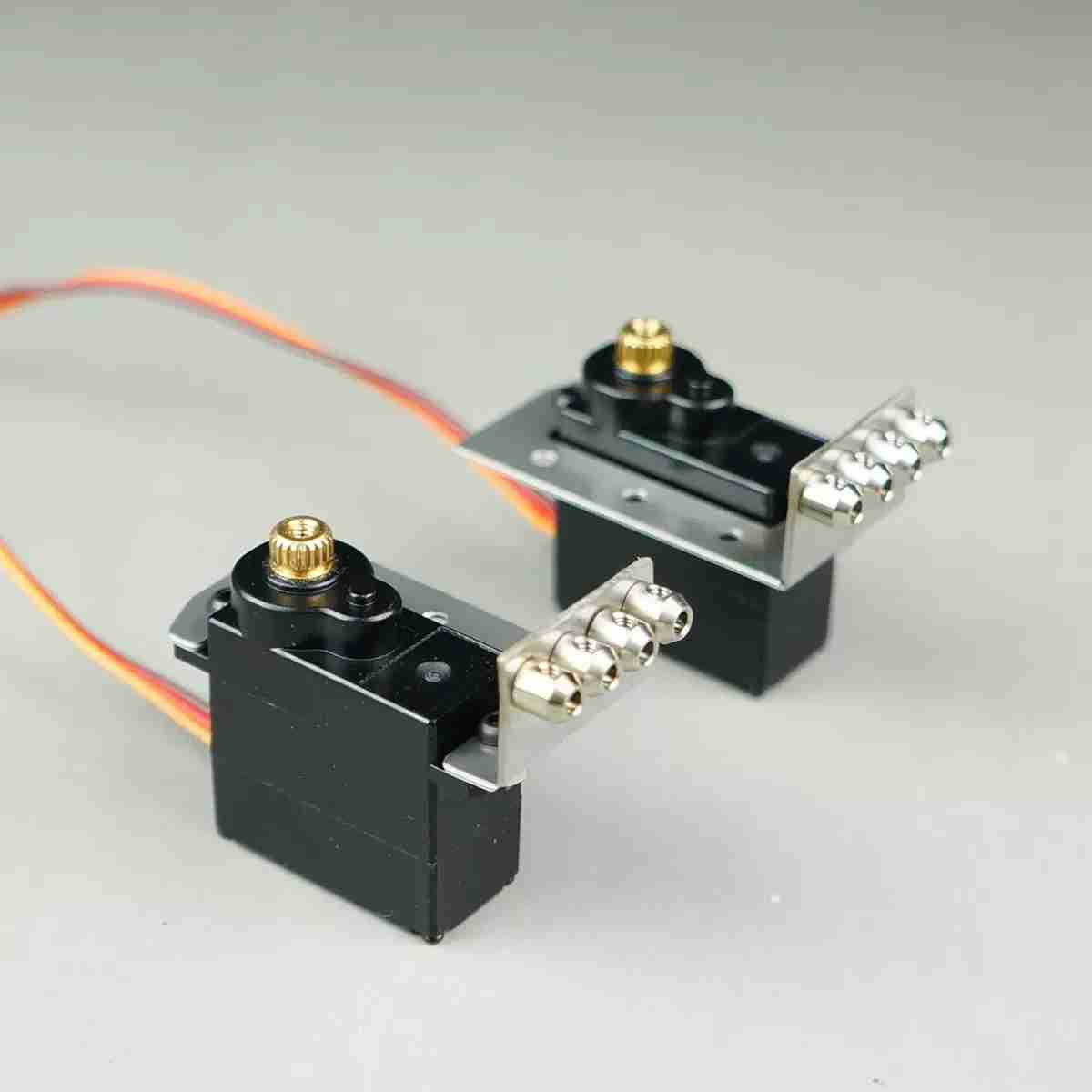 Scaleclub Vertical 2 in 1 Locking Differential Cable Servo Mount A B Type for RC Tamiya LESU 1/14 Trailer Truck Dump Truck