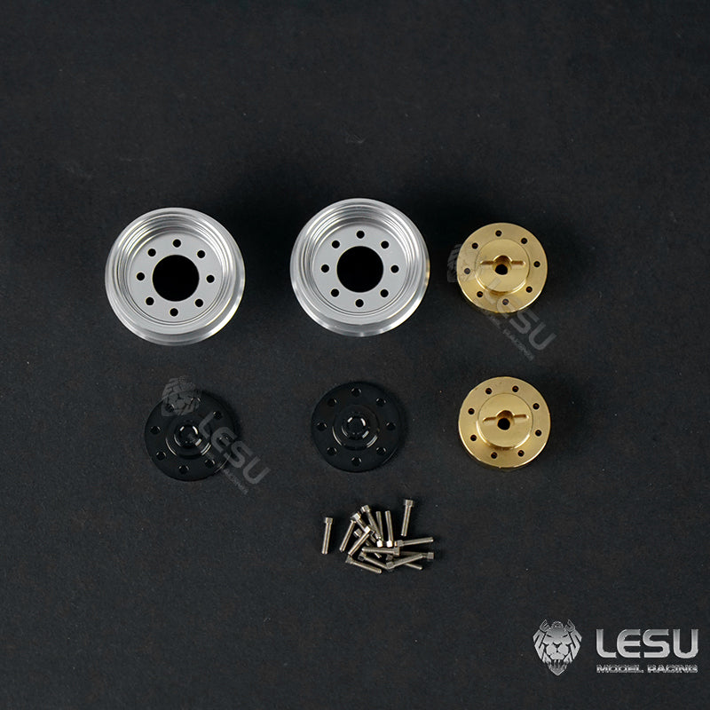 LESU 1/14 Simulation Model Engineering Crawler Bobcat Skid Steer Loader Tires and Wheels