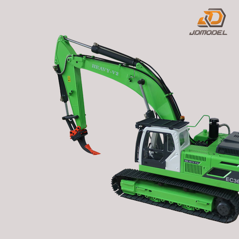 JDMODEL 1/14 remote control hydraulic metal excavator model replacement upgrade accessories various scenes use