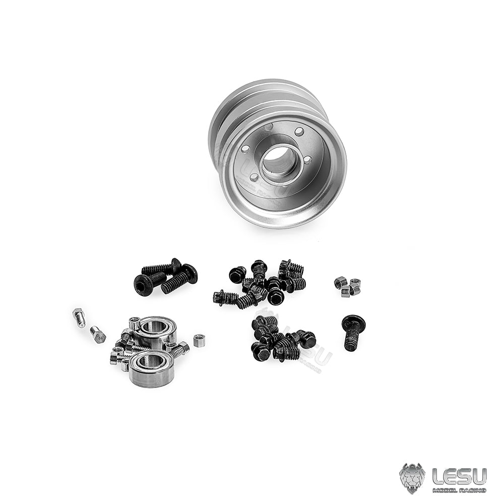 LESU 1/14 Aoue 225A crank boom exclusive wheel RD-2035 and tire RD-2034 DIY modification accessories