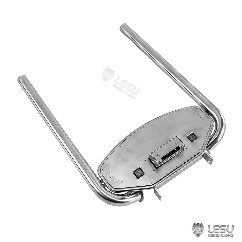 LESU1/14 Tamiya tractor truck DIY modified car model exhaust pipe assembly double hole chimney