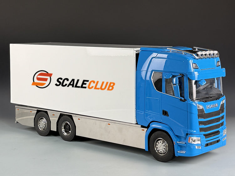 SCALECLUB 1/14 Scania 770S 3-axle full metal chassis European truck style
