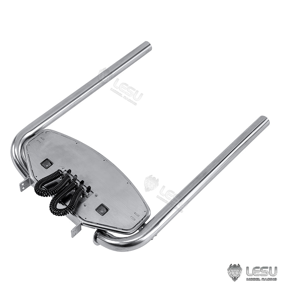 LESU1/14 Tamiya tractor truck DIY modified car model exhaust pipe assembly double hole chimney