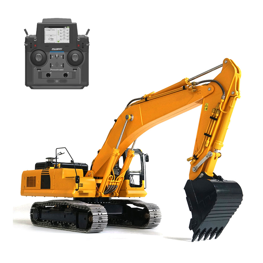 LESU 1/14 RC Model PC360 Hydraulic Crawler Excavator 7-way Valve