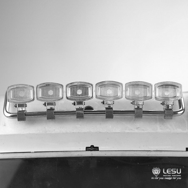 LESU1/14 truck model high top spotlight LED headlight high top 3363 1851 spotlight Tamiya tractor