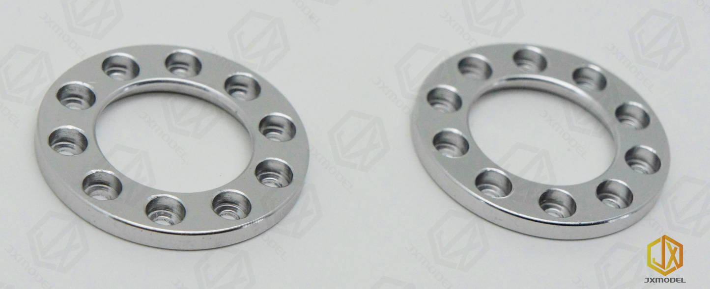 Wheel guard ring-JXmodel Tamiya tractor model mud head 1:14 aluminum alloy upgrade simulation