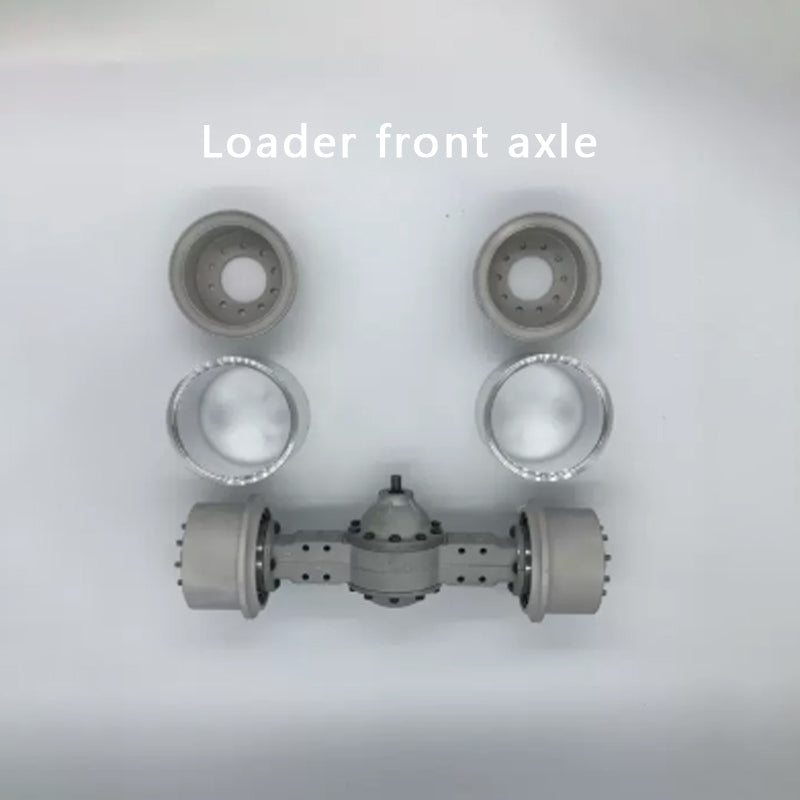 XDRC 1/14 loader articulated truck model axle wheel side reduction axle set