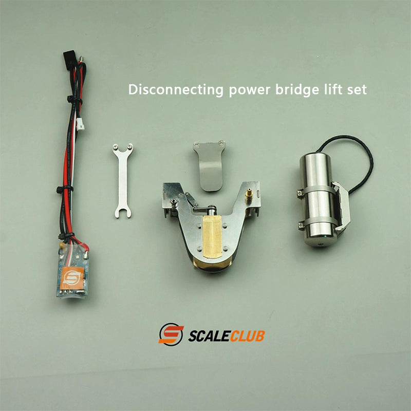 Scaleclub 1/14 Tamiya tractor truck dump truck hydraulic lifting axle upgrade kit