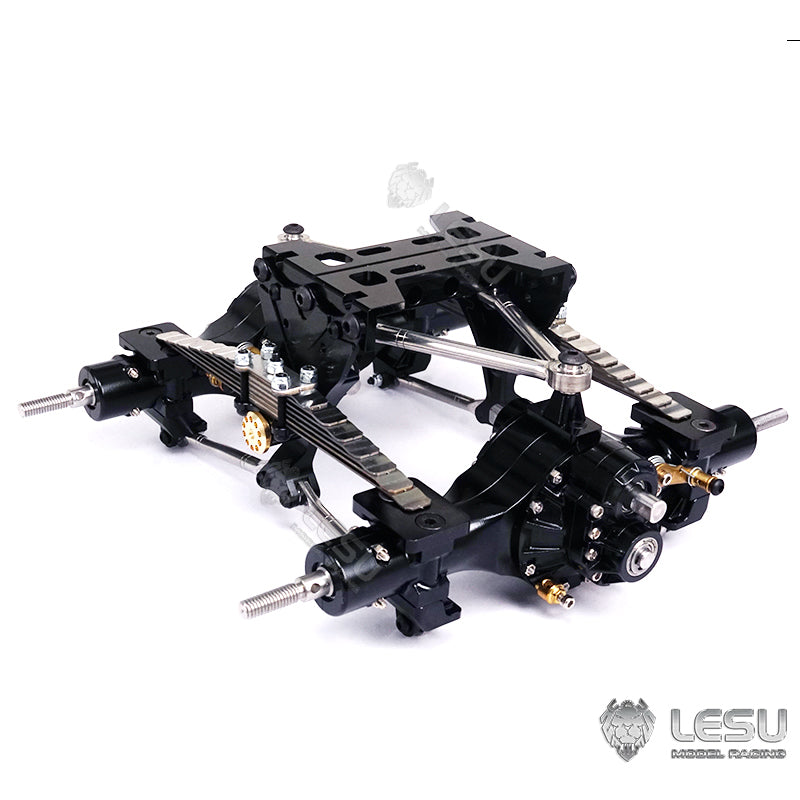 1/14 Truck rear suspension assembly X-8002 Tamiya tractor original hole RC modified mud truck model LESU