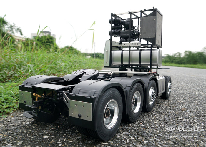 LESU 1/14 Tamiya Benz 1851 3363 Heavy Duty Tractor Truck Model Toy Full Drive 8X8 Chassis