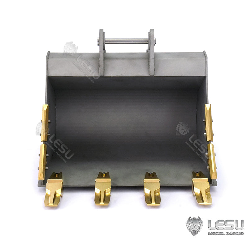 LESU 1/14 Excavator C374F original bucket DIY modified quick disassembly metal bucket